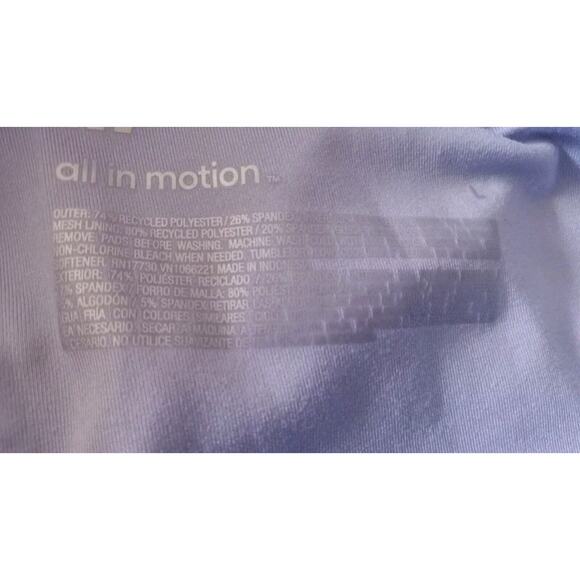 NWOT All In Motion Lilac Purple Tank Dress Skort L Tennis Prep Athletic - Picture 3 of 3